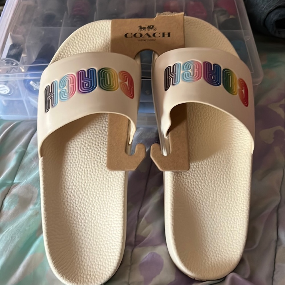 Coach sandals